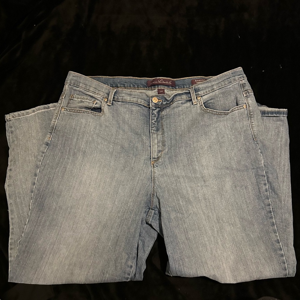 Gloria Vanderbilt Blue Denim Jeans
